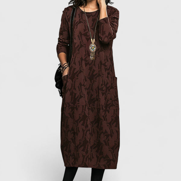 Αικατερίνη - Κομψό φόρεμα με διακριτική ροή και αίσθηση πολυτέλειας