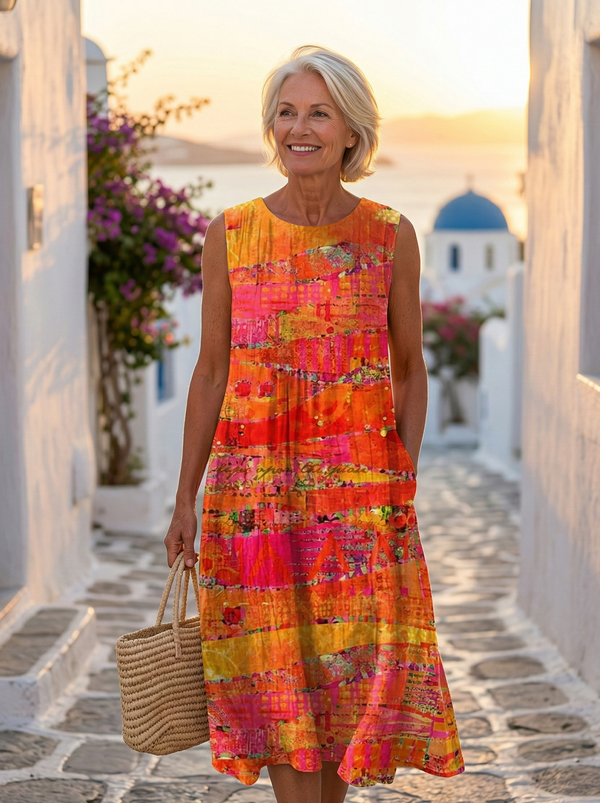 Ναταλία | Φόρεμα Midi Δύσης