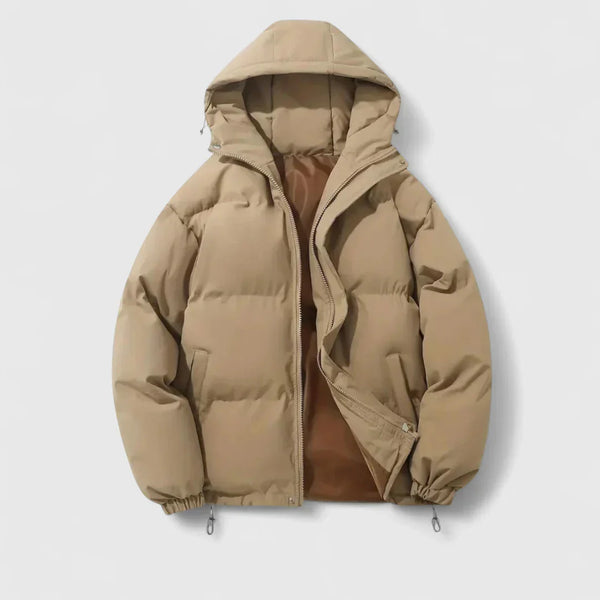 Φωτεινή-Γυναικείο ζεστό μπουφάν με κουκούλα