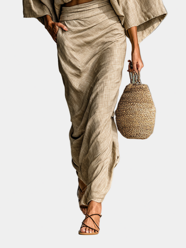 Σοφία - Σετ φούστα και μακρυμάνικη μπλούζα