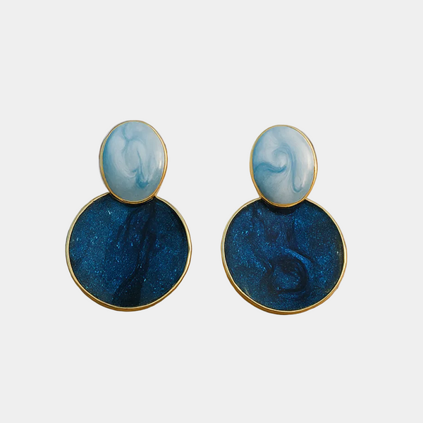 Eurydice - Σκουλαρίκια με θέμα τον ουρανό και τη θάλασσα