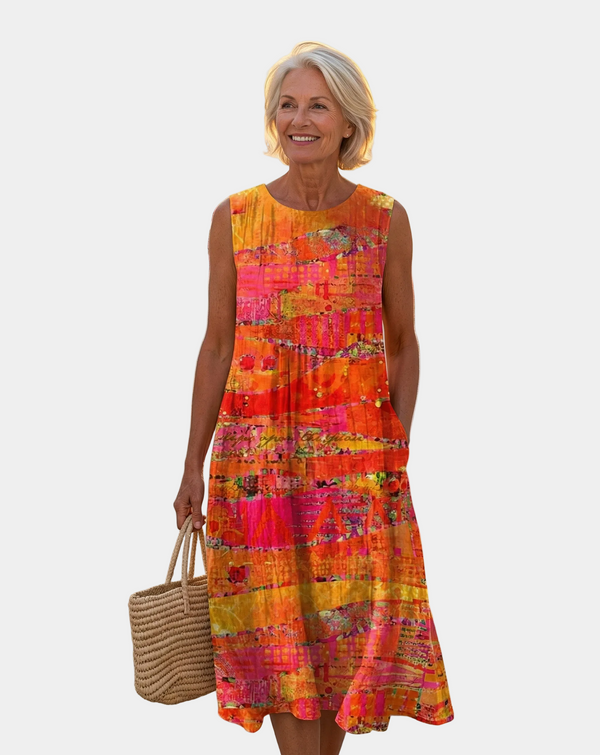 Ναταλία | Φόρεμα Midi Δύσης