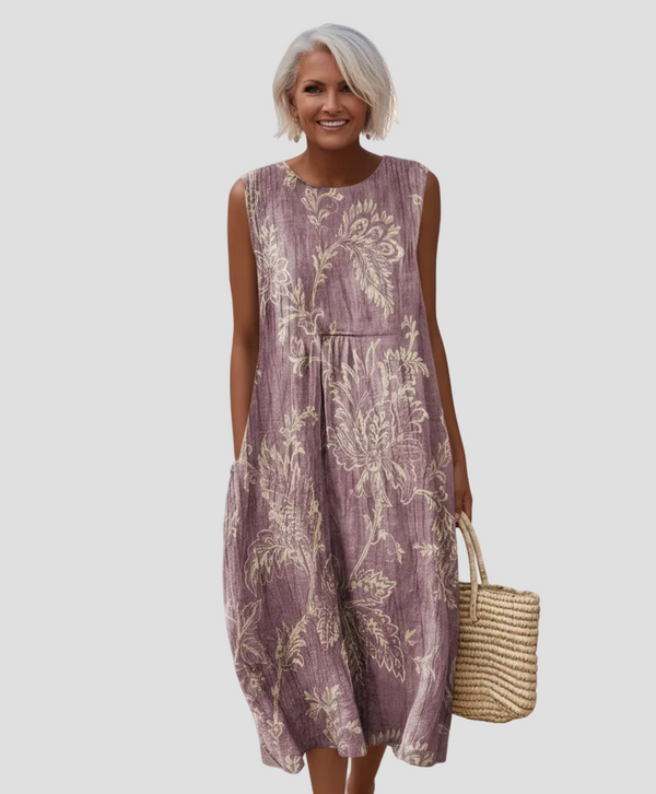 Πηνελόπη | Φλοράλ Μίντι Φόρεμα