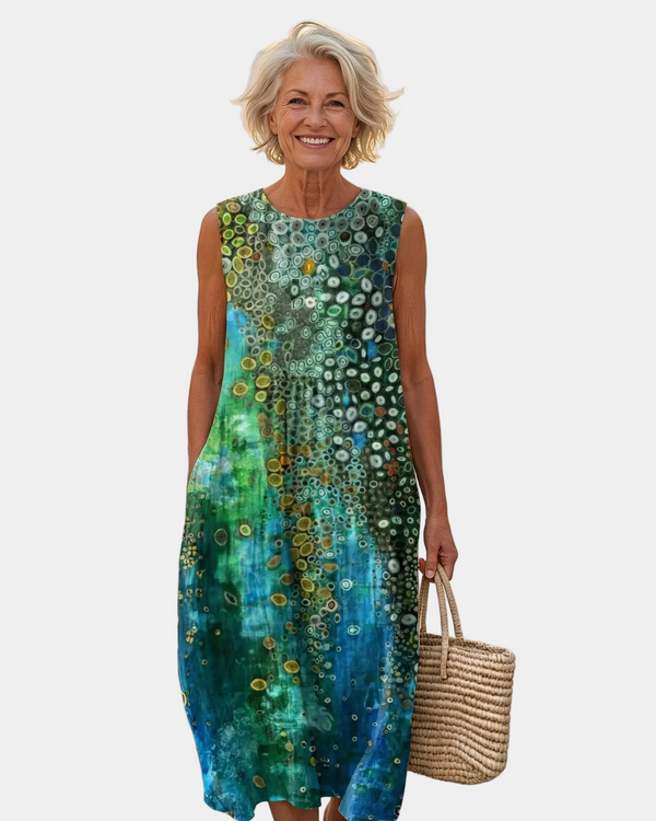 Γλυκερία | Midi Φόρεμα Ύφαλος